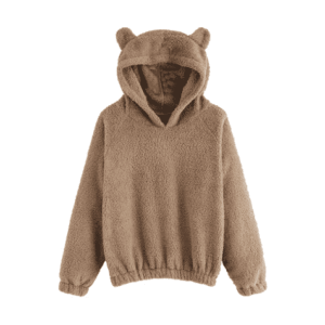 Y2K Fashion Teddy Bear Hoodie - Trendy 2000s Style for Ultimate Comfort