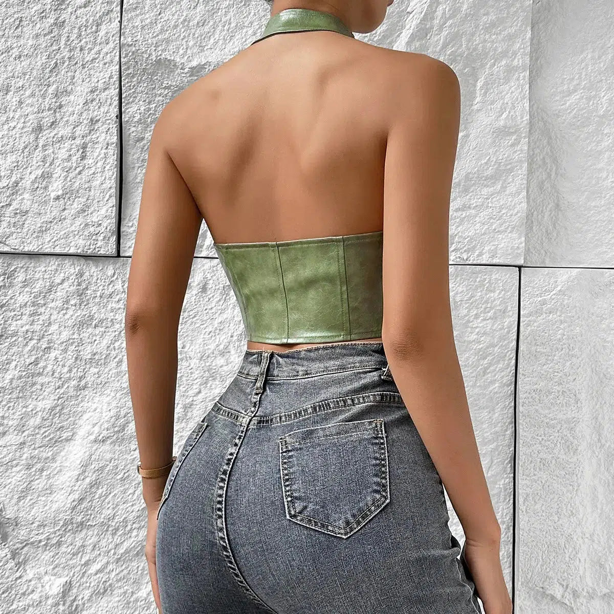 Y2K Fashion Tie Front Top - Trendy 2000s Style for Effortless Outfits