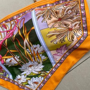 Y2K Floral Bandana Scarf Bikini Set - Retro 2000s Style Swimwear