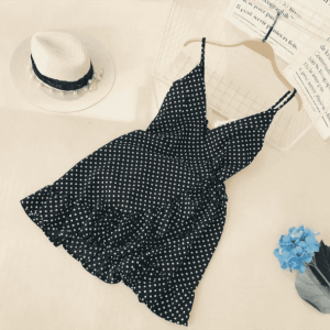 Y2K Polka Dots Dress: Embrace 2000s Fashion with Retro Aesthetic Style